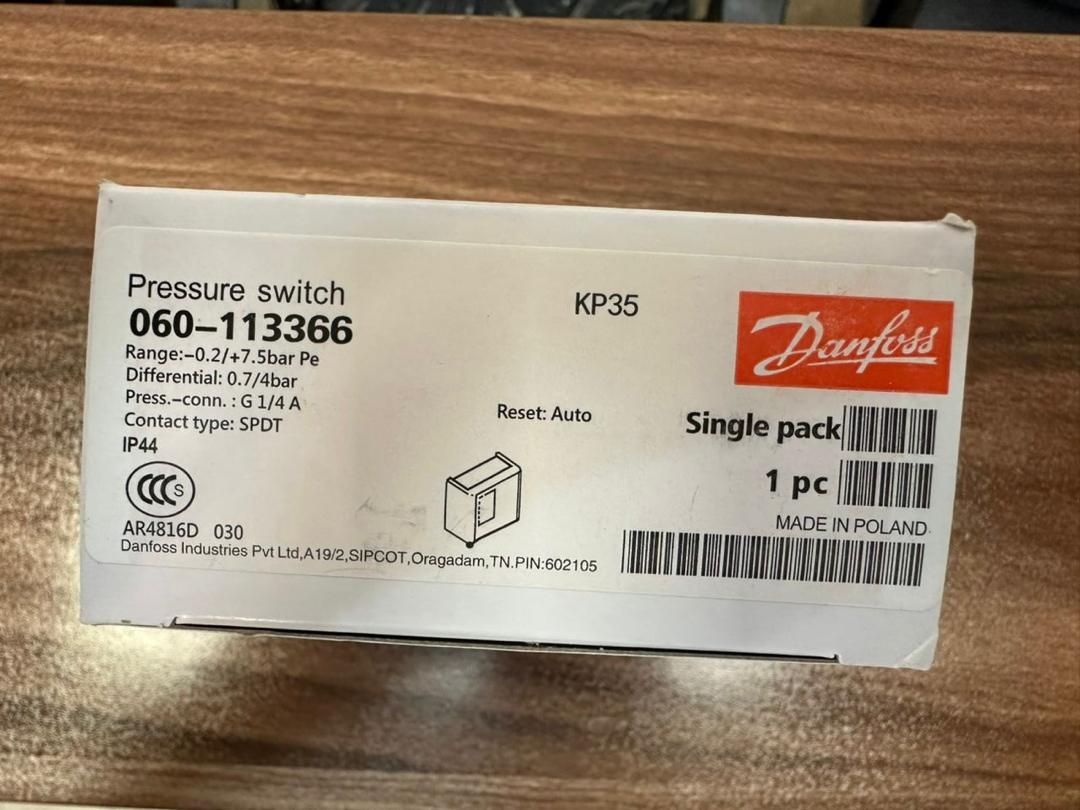 Danfoss Pressure Switch KP35 060-113366